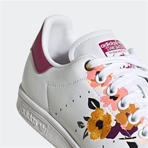 adidas stan smith schwarz mit blumen|adidas stan smith men's blue.